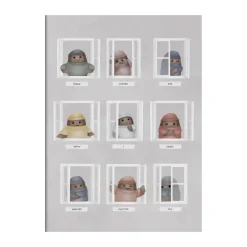 Kunskapstavlan® My feelings poster, 50x70 cm Multi Hot