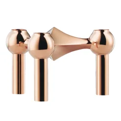 STOFF Nagel candle holder, Rosé gold Pink Discount