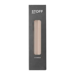 STOFF Nagel candles 12-pack, Beige Best