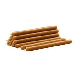 STOFF Nagel candles 12-pack, Camel Yellow New