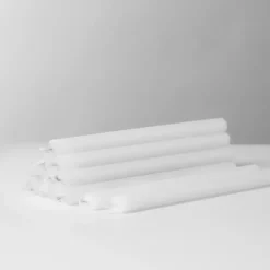 STOFF Nagel candles 12-pack, White Outlet