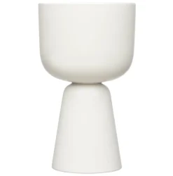 Iittala Nappula flower pot Ø15,5 cm h26 cm, White Hot