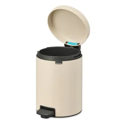 Brabantia New Icon pedal bin 5 liter, Soft Beige Best