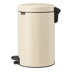 Brabantia New Icon pedal bin 12 liter, Soft Beige Outlet