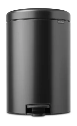 Brabantia New Icon pedal bin 20 liter, Confident Grey New