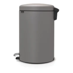 Brabantia New Icon pedal bin 20 liter, Mineral concrete Grey Hot