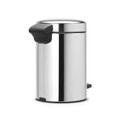 Brabantia New Icon pedal bin 3 liter, brilliant steel Silver-coloured Hot