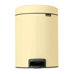 Brabantia New Icon pedal bin 5 liter, Mellow Yellow Clearance