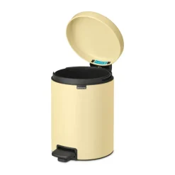 Brabantia New Icon pedal bin 5 liter, Mellow Yellow Clearance
