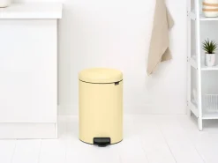 Brabantia New Icon pedal bin 20 liter, Mellow Yellow Online