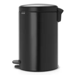 Brabantia New Icon pedal bin 20 liter, matte Black Outlet