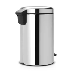 Brabantia New Icon pedal bin 12 liter, brilliant steel Silver-coloured Sale