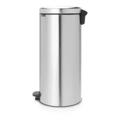 Brabantia New Icon pedal bin 30 liter, Matt steel fingerprint proof Silver-coloured Discount