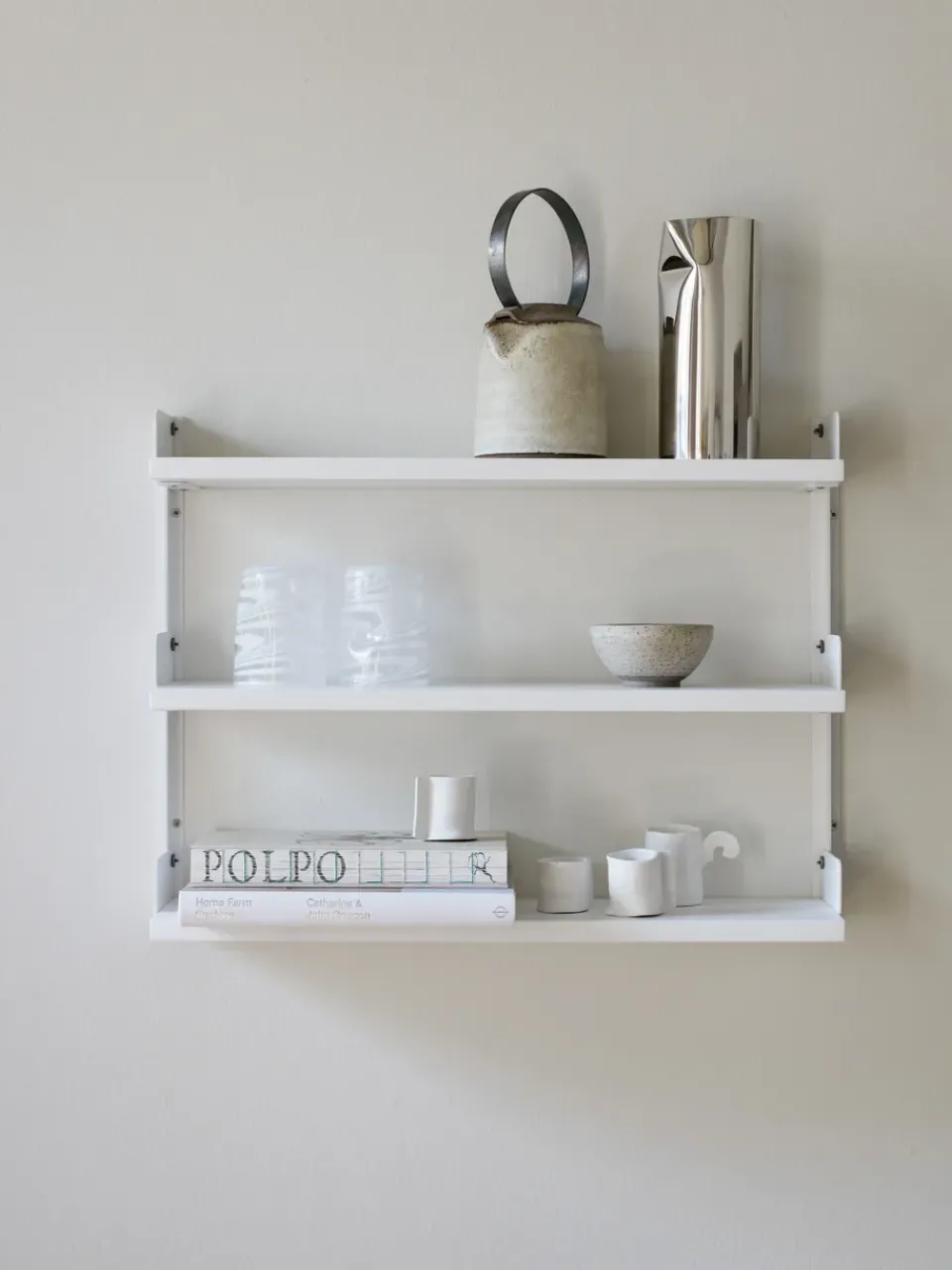 New Works Tea Shelf wall-hung shelf 46x62.5 cm, White