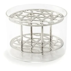 KLONG Äng vase, small, Stainless steel Silver-colouredTransparent Sale