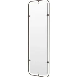 Audo Copenhagen Nimbus mirror rectangular, Bronzed brass Brown Online