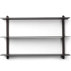 Gejst Nivo shelf A, -stained ash room- Black Sale