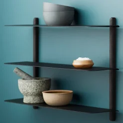 Gejst Nivo shelf A, -stained ash room- Black Sale