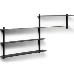 Gejst Nivo shelf B, -stained ash room- Black Discount