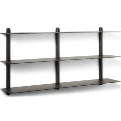 Gejst Nivo shelf D large, Dark-stained ash- Black Sale