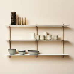 Gejst Nivo shelf D large, Light oak- White