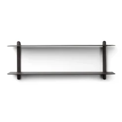 Gejst Nivo shelf F, Dark-stained ash- Black Best