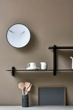 Gejst Nivo shelf H large, oiled ash- Black Best