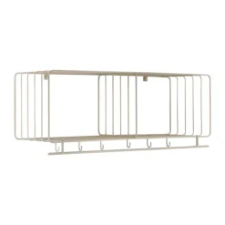 Scandi Living Nod hat rack 90 cm, Beige Clearance