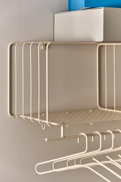 Scandi Living Nod hat rack 90 cm, Beige Clearance