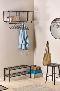 Scandi Living Nod hat rack 90 cm, Black Hot