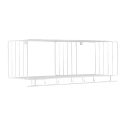 Scandi Living Nod hat rack 90 cm, White Discount