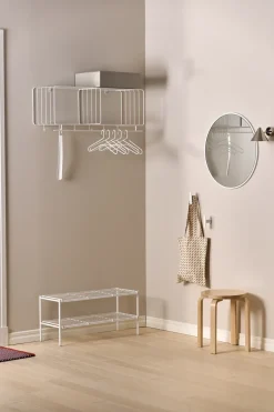 Scandi Living Nod shoe rack 80x30x37 cm, White Hot