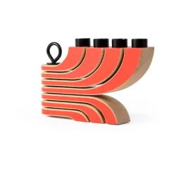 Design House Stockholm Nordic Light candleholder 4 arms, Red Outlet