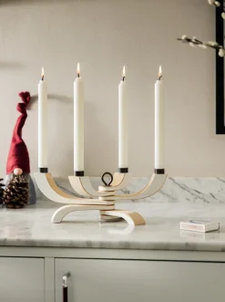 Design House Stockholm Nordic Light candleholder 4 arms, White