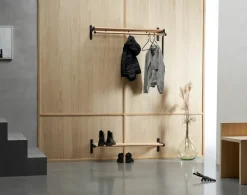 Essem Design Nostalgi 291 hat shelf 100 cm, - Black Best