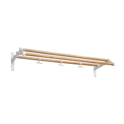 Essem Design Nostalgi 291 hat shelf, Ash, white Beige New