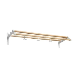 Essem Design Nostalgi 291 hat shelf, Birch, white Beige Online