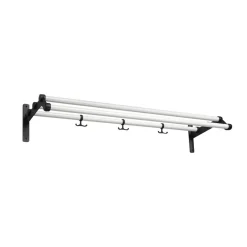Essem Design Nostalgi 291 hat shelf, , black White Discount