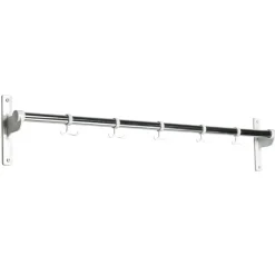 Essem Design Nostalgi hook 100 cm, chrome/white Silver-colouredWhite Clearance