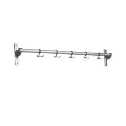 Essem Design Nostalgi Hook rack, Aluminium Grey New
