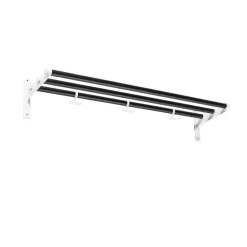 Essem Design Nostalgi Shoe or hat shelf, , white stand Black Best