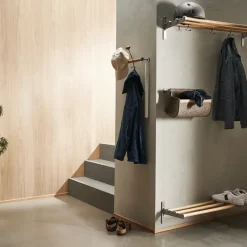 Essem Design Nostalgi Shoe or hat shelf, , white stand Black Best