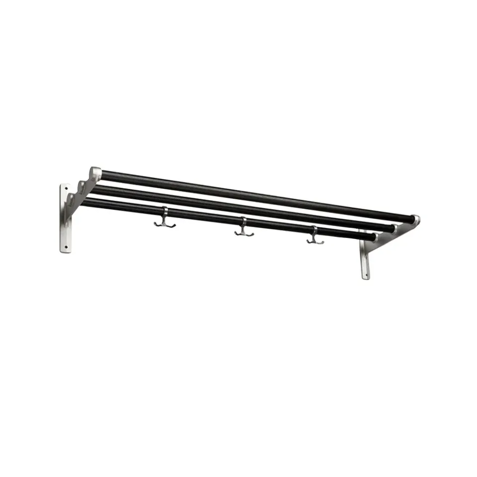 Essem Design Nostalgi Shoe or hat shelf, , aluminium stand Black Sale