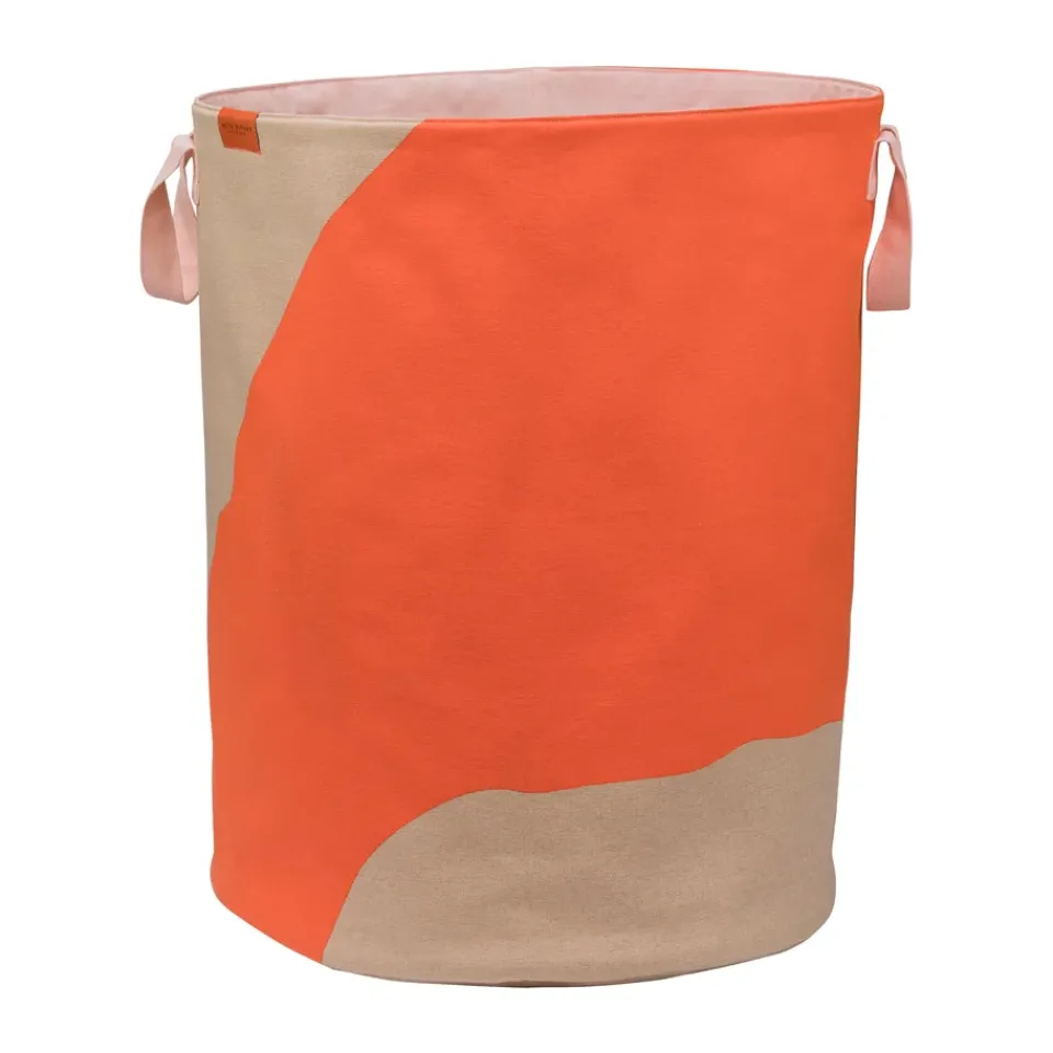 Mette Ditmer Nova Arte laundry basket 40x40x50 cm, Latte-orange BeigeOrange Online