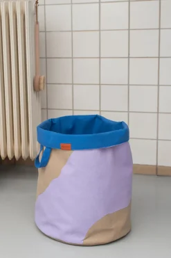 Mette Ditmer Nova Arte laundry basket 40x40x50 cm, Sand-lilac BeigePurple