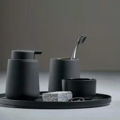 Zone Denmark Nova One toothbrush mug, Black Outlet