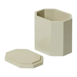 Ferm Living Nova storage box 7.5x10 cm, Light Celedon Grey