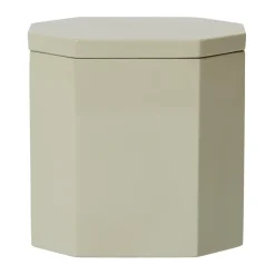 Ferm Living Nova storage box 7.5x10 cm, Light Celedon Grey