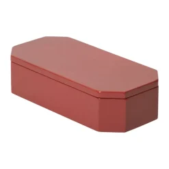 Ferm Living Nova storage box 10x20 cm, Picante Red Best