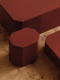 Ferm Living Nova storage box 10x20 cm, Picante Red Best